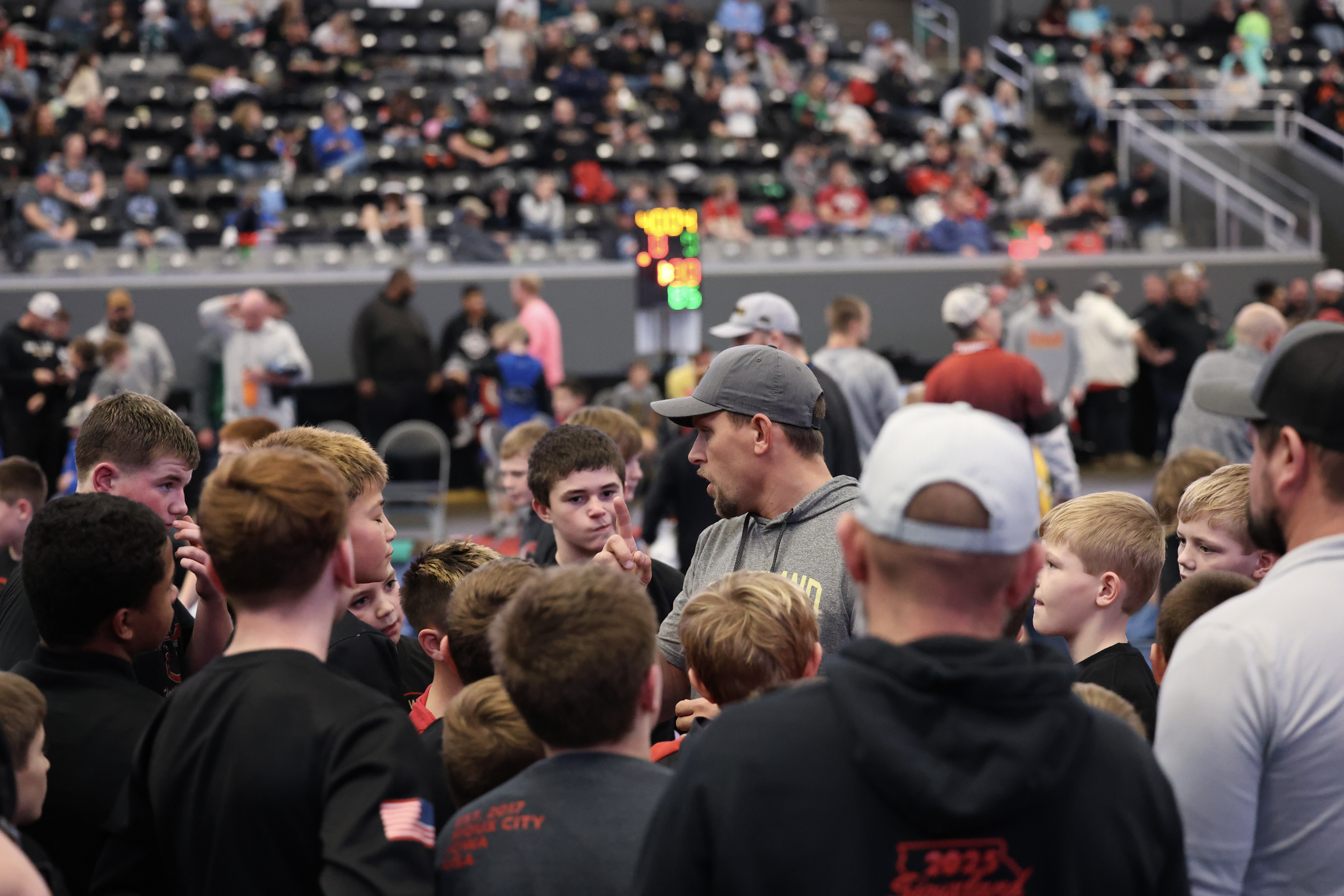 SWA coaching at a tournament