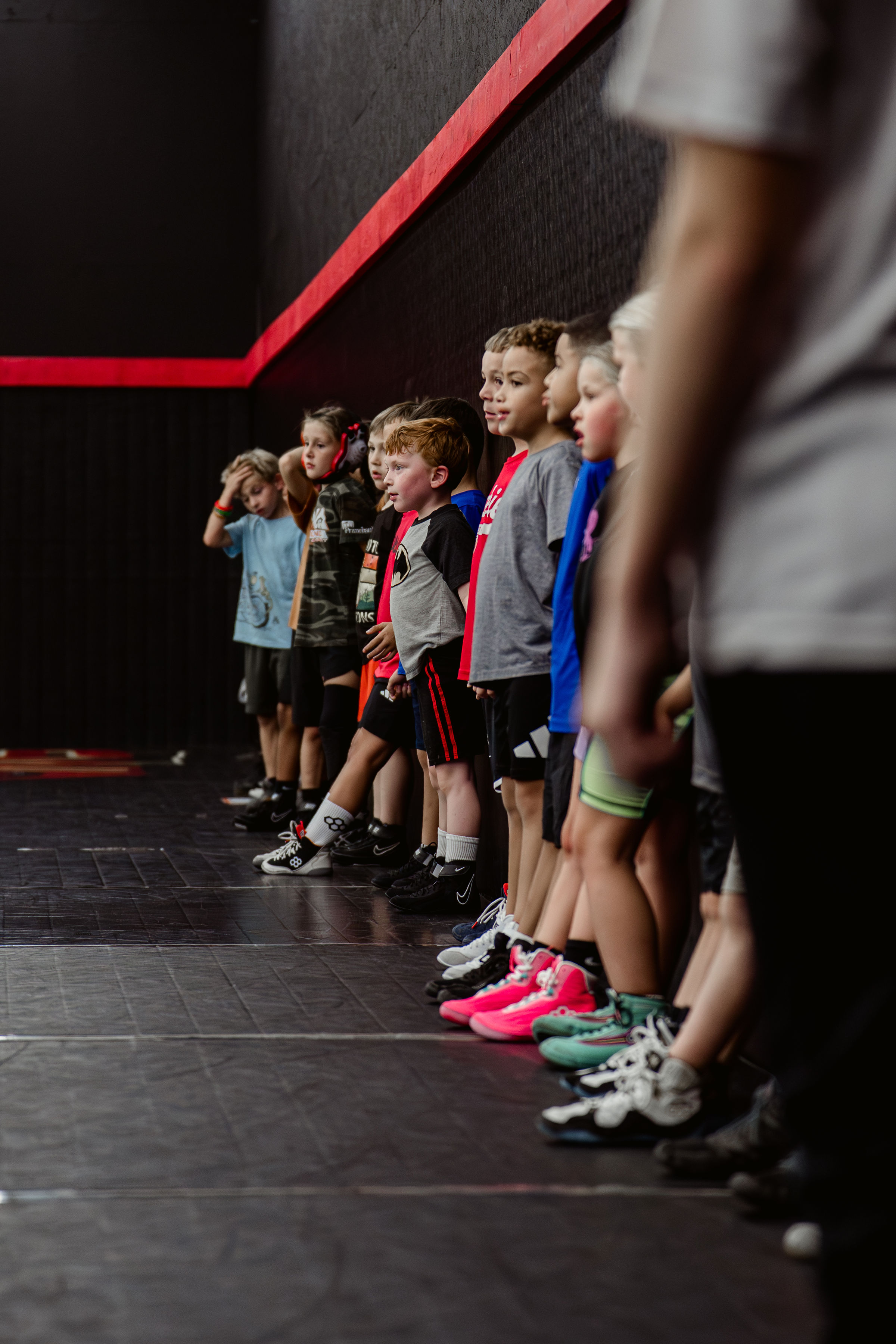 SWA athletes at practice